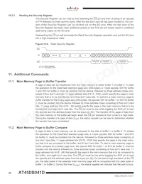 AT45DB041D-SU-SL955 Datasheet Pagina 20