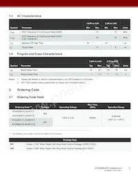 AT45DB041E-SSHNHT-B Datasheet Pagina 2