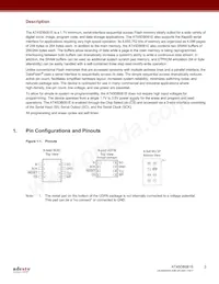 AT45DB081E-UUN2B-T Datasheet Pagina 2