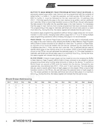 AT45DB161B-CNC-2.5 Datasheet Pagina 6