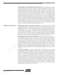 AT45DB161B-CNC-2.5 Datasheet Pagina 7