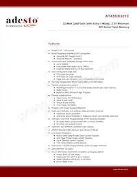 AT45DB321E-CCUF-T Datasheet Copertura