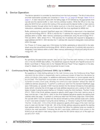 AT45DB642D-TU-SL383 Datasheet Pagina 6