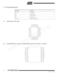 AT49BV040A-90VU-T Datenblatt Seite 2