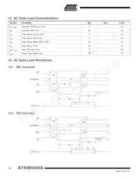 AT49BV040A-90VU-T數據表 頁面 10