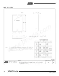 AT49BV040A-90VU-T數據表 頁面 16