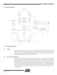 AT49BV160CT-70CU Datasheet Pagina 3