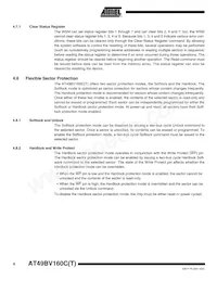 AT49BV160CT-70CU Datasheet Pagina 6