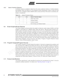 AT49BV160CT-70CU Datasheet Pagina 8