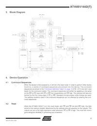 AT49BV160DT-70TU-T Datasheet Pagina 3