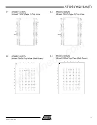 AT49BV163AT-70TI Datasheet Pagina 3