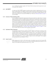 AT49BV163AT-70TI Datasheet Pagina 9