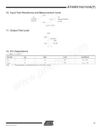 AT49BV163AT-70TI Datasheet Page 19