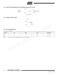 AT49BV163DT-70TU-T Datasheet Pagina 16