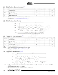 AT49BV163DT-70TU-T Datasheet Pagina 20