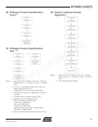 AT49BV163DT-70TU-T Datasheet Page 21