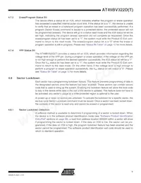 AT49BV322DT-70TU-T Datasheet Pagina 7