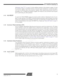 AT49BV322DT-70TU-T Datasheet Pagina 9