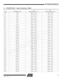 AT49BV322DT-70TU-T Datenblatt Seite 15