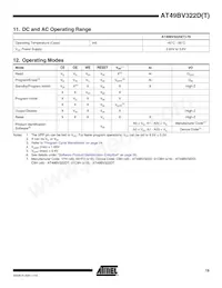 AT49BV322DT-70TU-T Datenblatt Seite 19