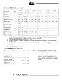 AT49BV8011-11CI數據表 頁面 6