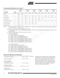 AT49F002AT-55PI Datasheet Pagina 6