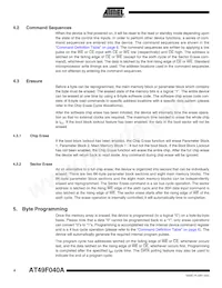 AT49F040A-70TU-T Datasheet Pagina 4