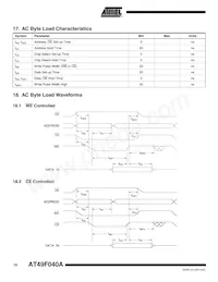 AT49F040A-70TU-T Datasheet Pagina 10