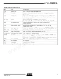 AT49LD3200B-20TI Datenblatt Seite 3