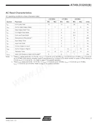 AT49LD3200B-20TI Datasheet Page 7