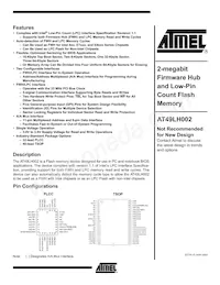 AT49LH002-33TC-T Datasheet Cover