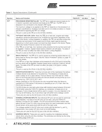 AT49LH002-33TC-T Datenblatt Seite 4