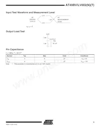 AT49LV002T-70VI Datasheet Pagina 9