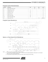 AT49LV002T-70VI Datenblatt Seite 11