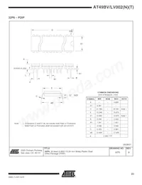 AT49LV002T-70VI Datasheet Pagina 23