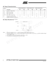 AT49LV1025-90JC Datasheet Page 6