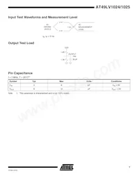 AT49LV1025-90JC Datasheet Pagina 7