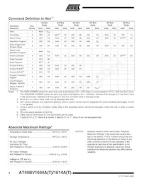 AT49LV1614AT-70TI Datasheet Page 8