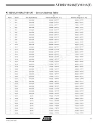 AT49LV1614AT-70TI Datasheet Pagina 11