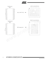 AT49LV321T-90TI Datenblatt Seite 2