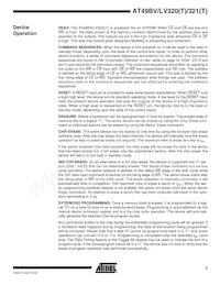 AT49LV321T-90TI Datasheet Page 5