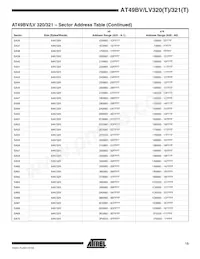 AT49LV321T-90TI Datasheet Pagina 15