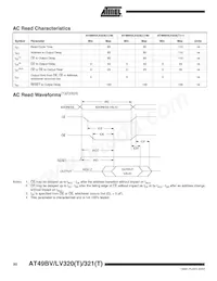 AT49LV321T-90TI Datasheet Pagina 20