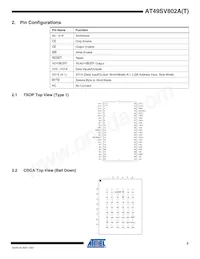 AT49SV802AT-90TI Datasheet Pagina 3