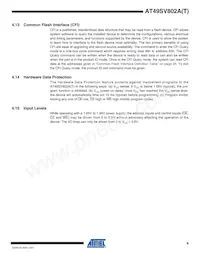 AT49SV802AT-90TI Datasheet Pagina 9