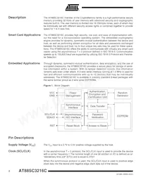 AT88SC3216C-CI Datenblatt Seite 2