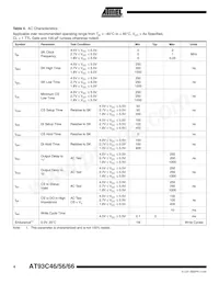 AT93C46Y1-10YU-1.8-T Datasheet Page 4