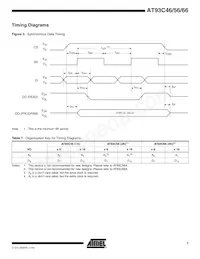 AT93C46Y1-10YU-1.8-T Datenblatt Seite 7