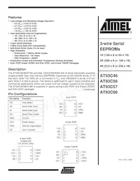 AT93C66-10SC Datasheet Cover