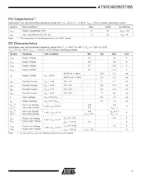 AT93C66-10SC Datasheet Page 3